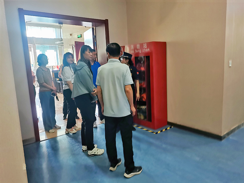 石嘴山市委常委、组织部部长刘虹到市科技馆检查安全风险防范工作